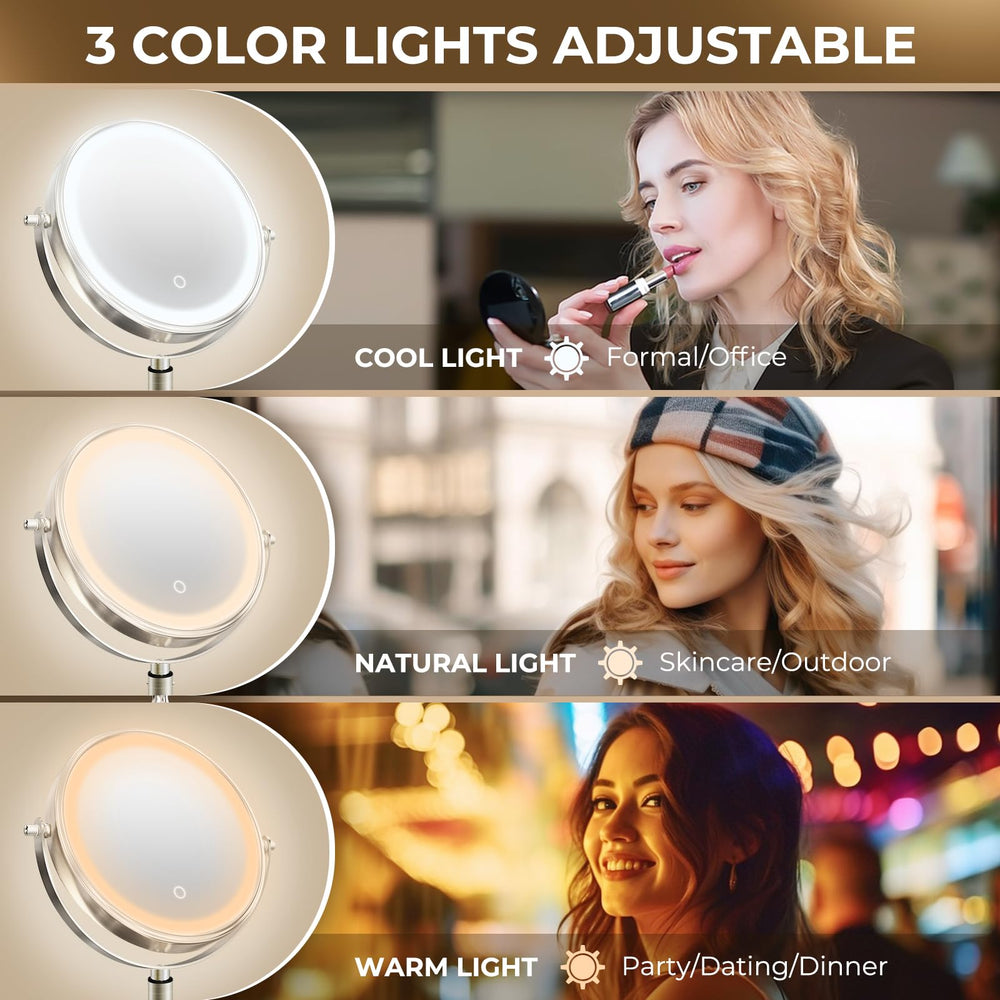 CONLWIN 360-degree rotation supports flexible setup in bathrooms, bedrooms, or hotels.