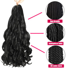 Conrora 24-inch hair color variety swatch image, versatile looks for different seasons