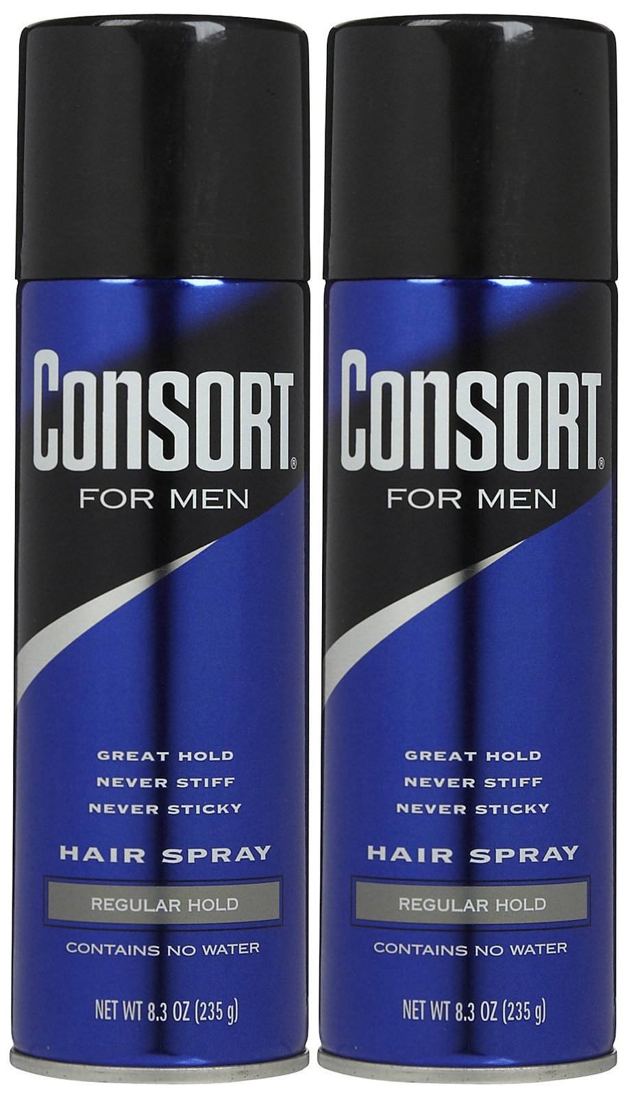 Consort Regular Hold hairspray can provides flexible, all-day hold for lasting style.