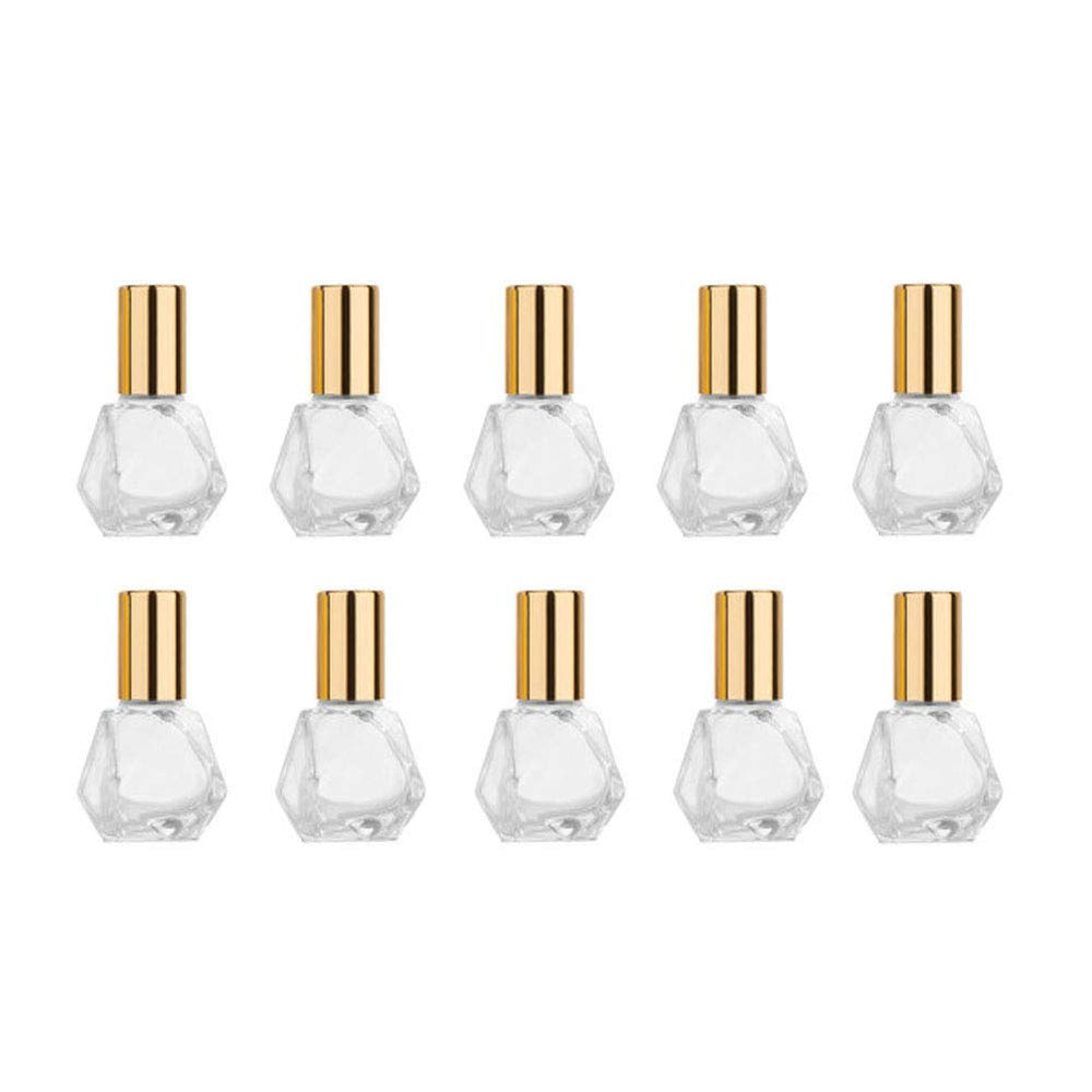 ConStore clear glass roller bottle 8ml for portable essential oils on the go