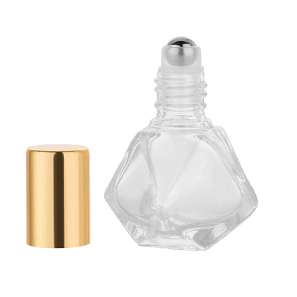 ConStore gold cap roller bottle with premium finish for kits