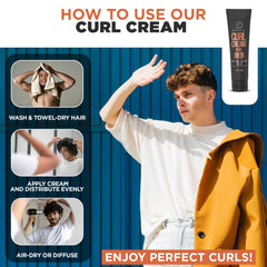 Controlled Chaos curl cream shea butter ingredients image emphasizes rich hydration without greasiness