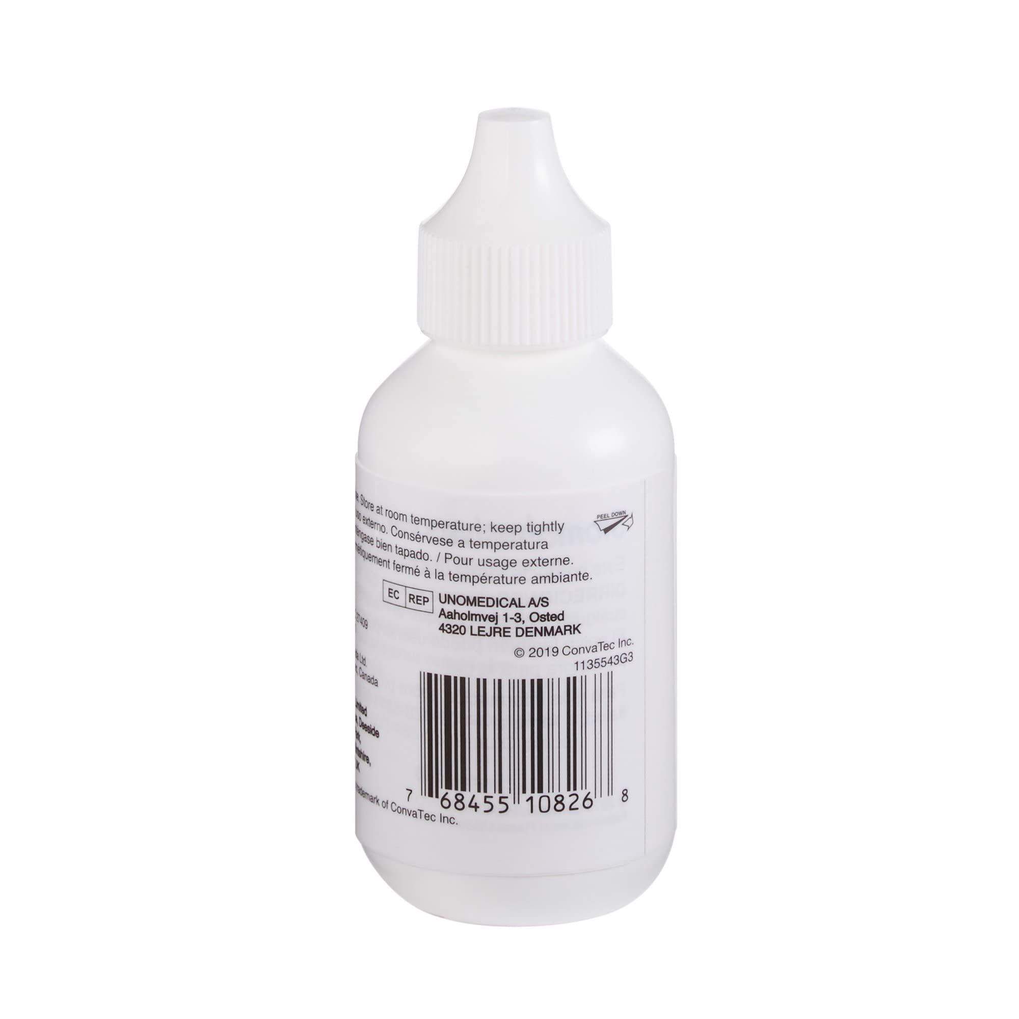 ConvaTec Stomahesive Powder packaging shown for easy portability.