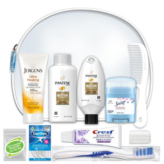 Convenience Kits International women's deluxe kit in a reusable travel bag for on-the-go organization.