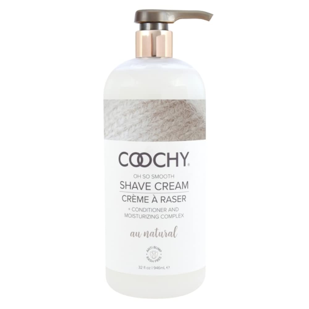 Coochy crema de afeitar hidratante para área del bikini, deslizamiento suave.