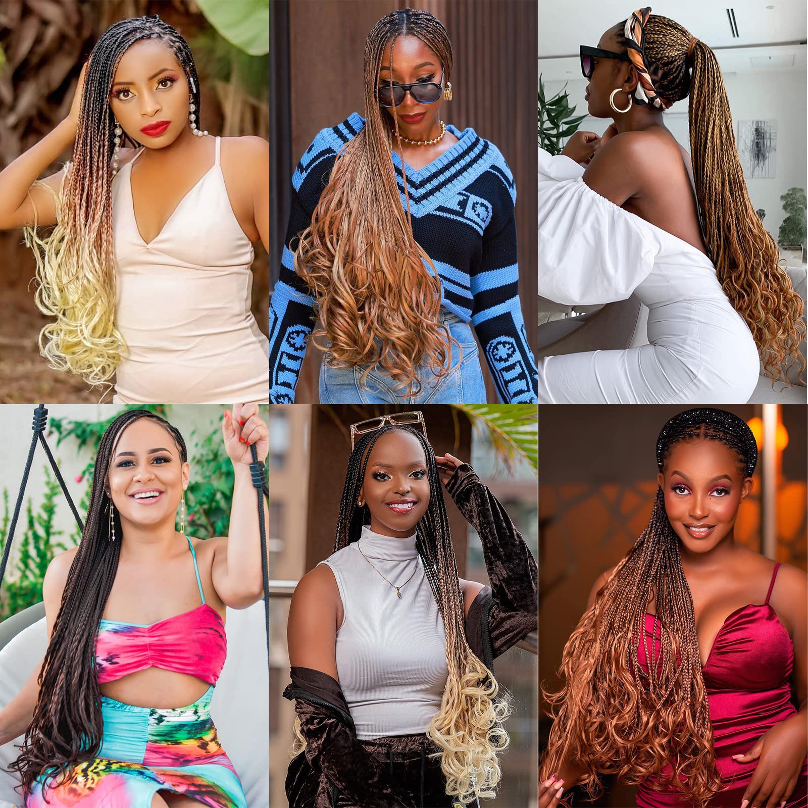 COOKOO soft high-temperature fiber braid hair supports reusable, long-lasting wear.