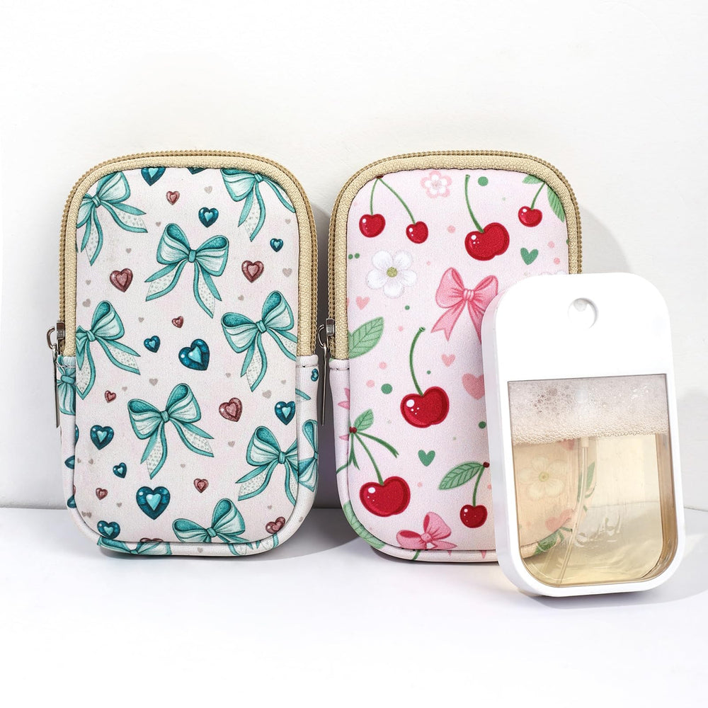 COOKOOKY travel zipper pouch interior view shows 30ml capacity