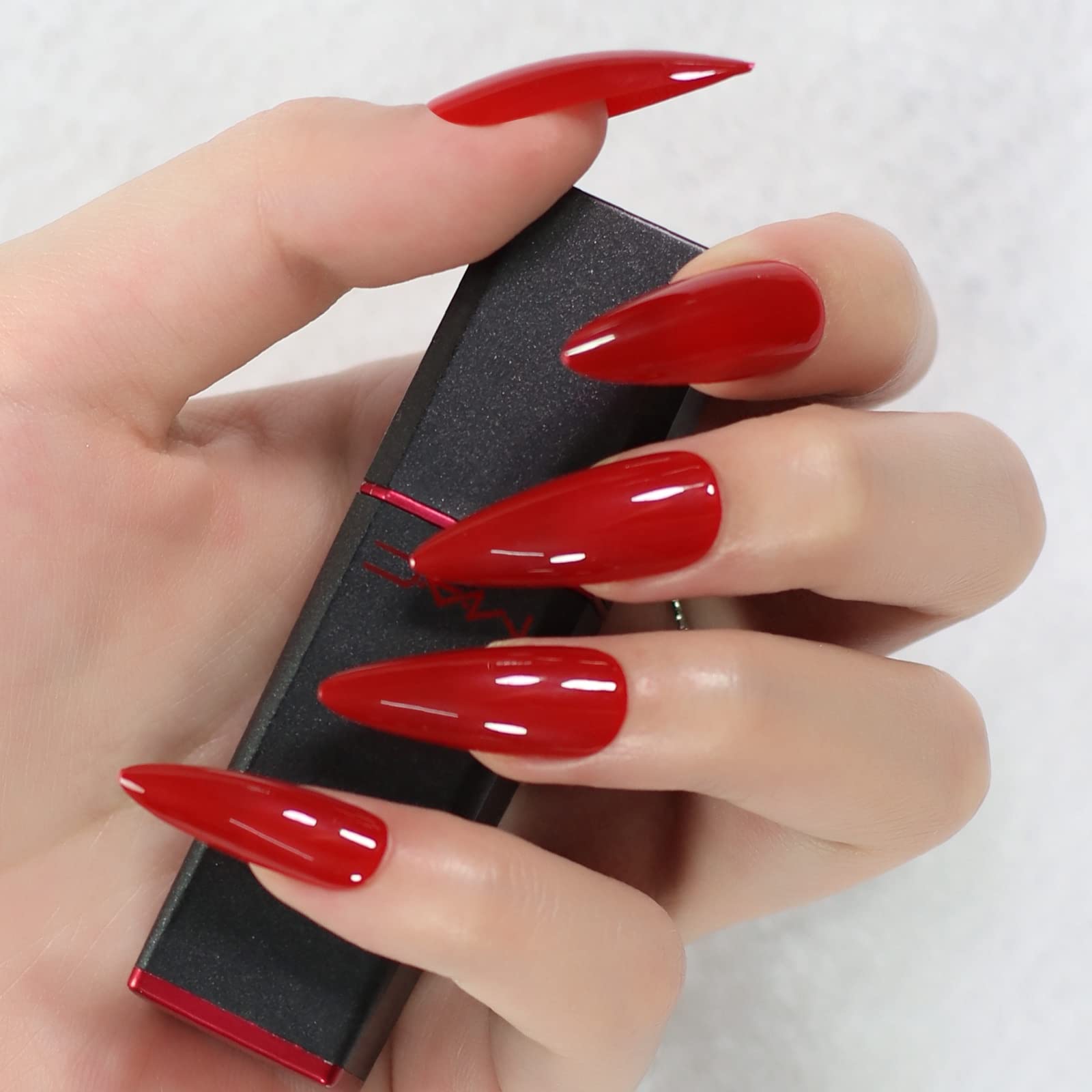 Coolnail ABS material delivers safe-feel wear on natural nails with easy removal