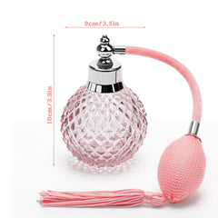 Coolrunner long-spray design for precise fragrance application