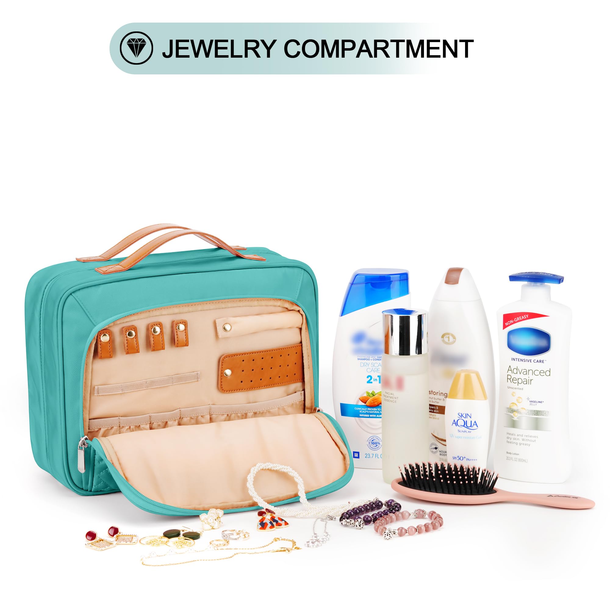 COOSKY detachable bottom bag doubles as a separate compact pouch.