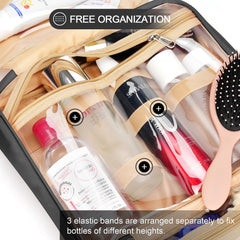 COOSKY elastic bottle holders keep bottles upright and organized
