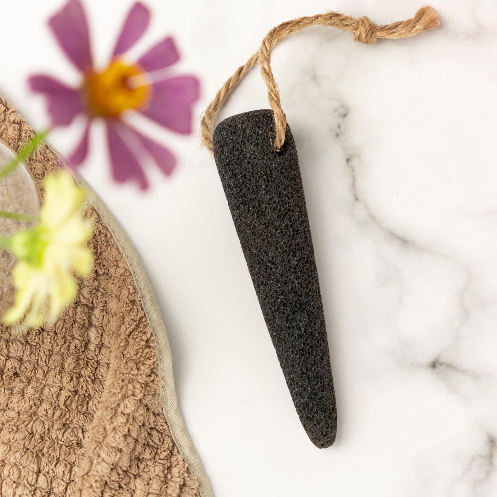CopesFuda durable volcanic stone designed for repeated foot and hand use.