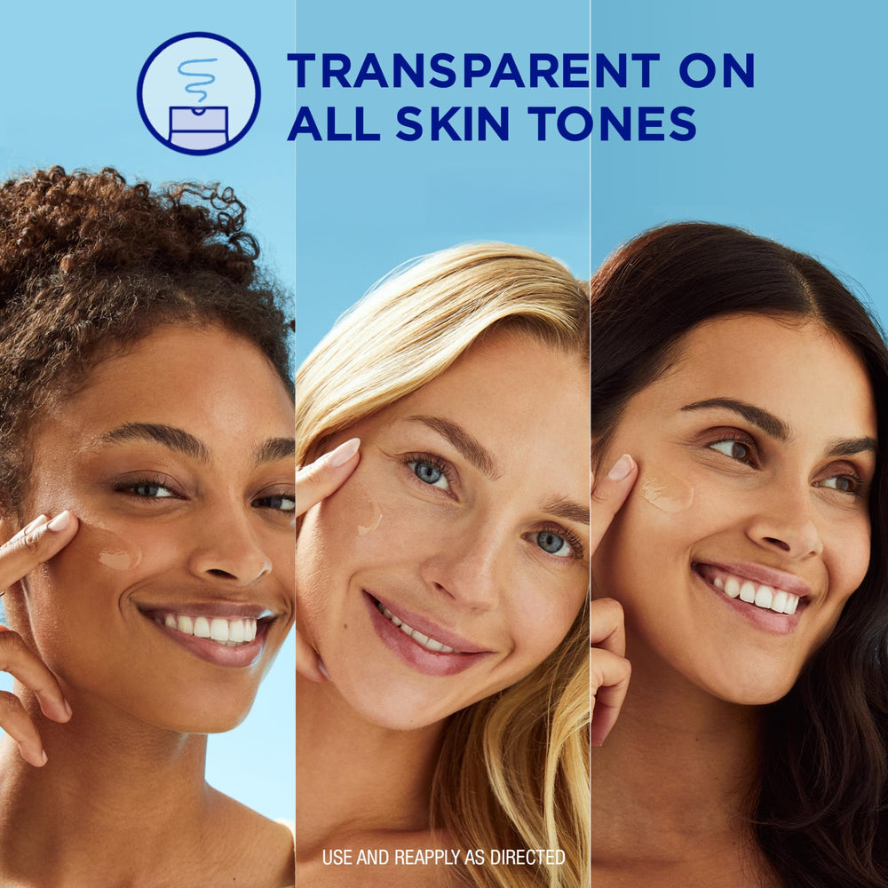 Coppertone Every Tone sunscreen under makeup demonstrates seamless layering.