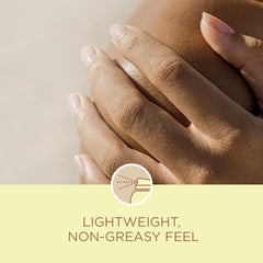 Coppertone Sunscreen Dry-in-Seconds demonstrates fast-absorb formula for on-the-go routines.