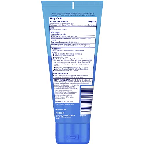 Coppertone Complete Sunscreen Lotion texture close-up shows smooth application