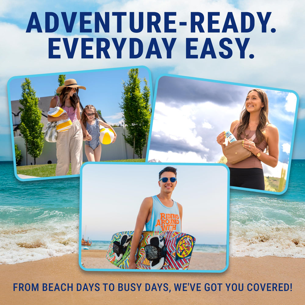 Coral Isles Sunscreen SPF50 non-greasy texture supports comfortable wear during sports.