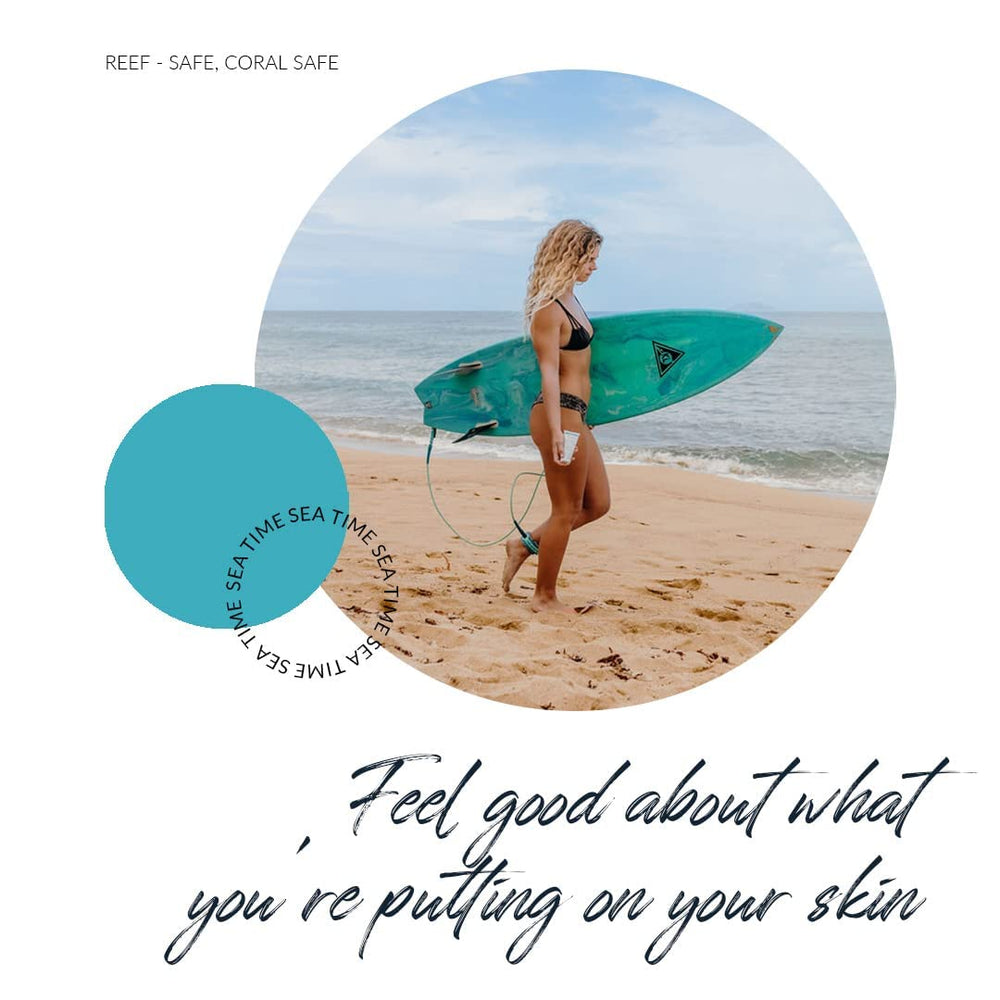 Coral Safe reef-safe SPF50 stick ideal for travel and active days