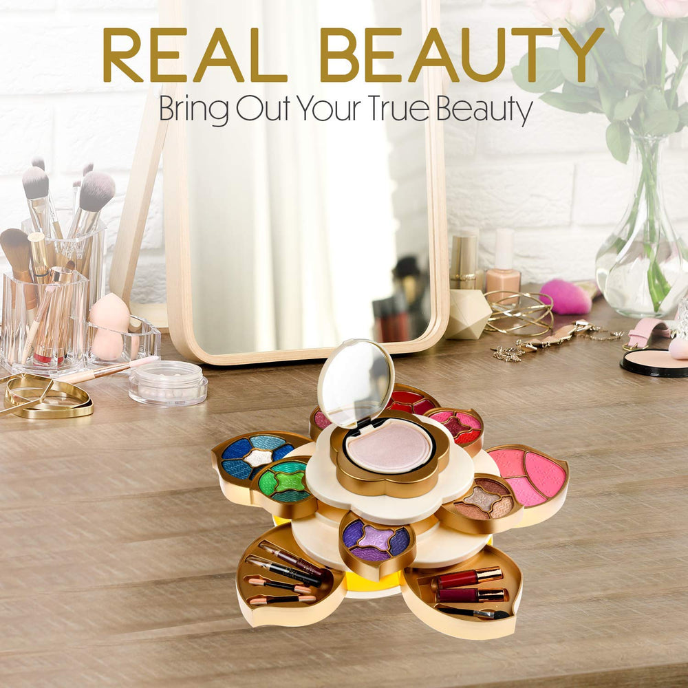 CoralBeau brushes and applicators help beginners apply makeup evenly.