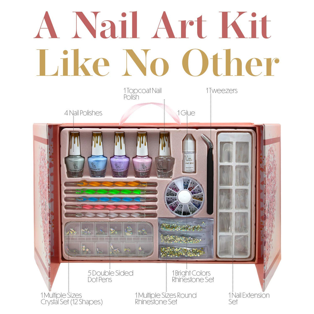 CoralBeau rhinestones crystals closeup highlights sparkling detail for dazzling nail designs.