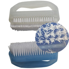 Coralpearl Nail Brush Bristles Nylon Soft for gentle cleaning without scratching.