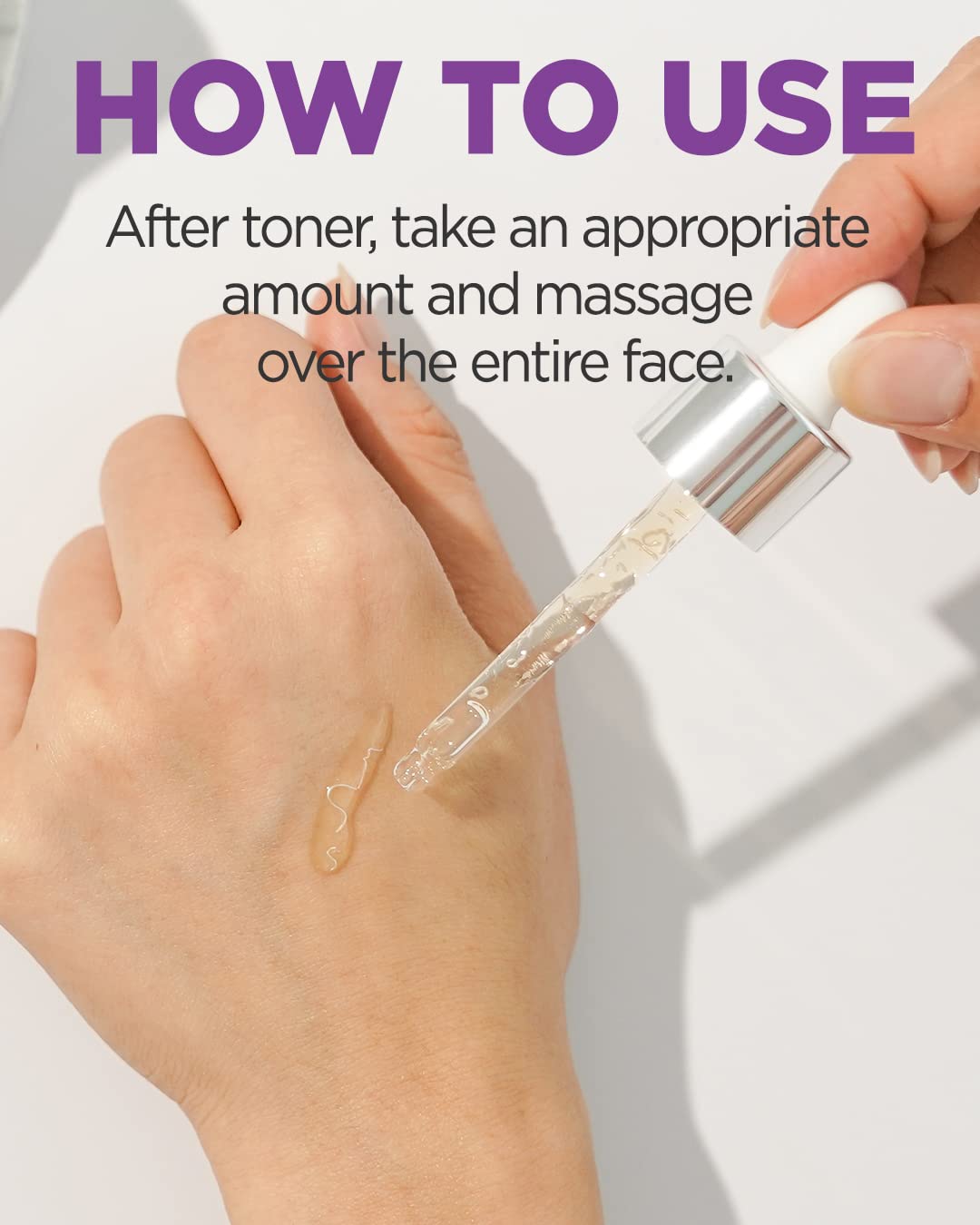 Coreana AMPLE:N ampoule ready for daily routine with toner