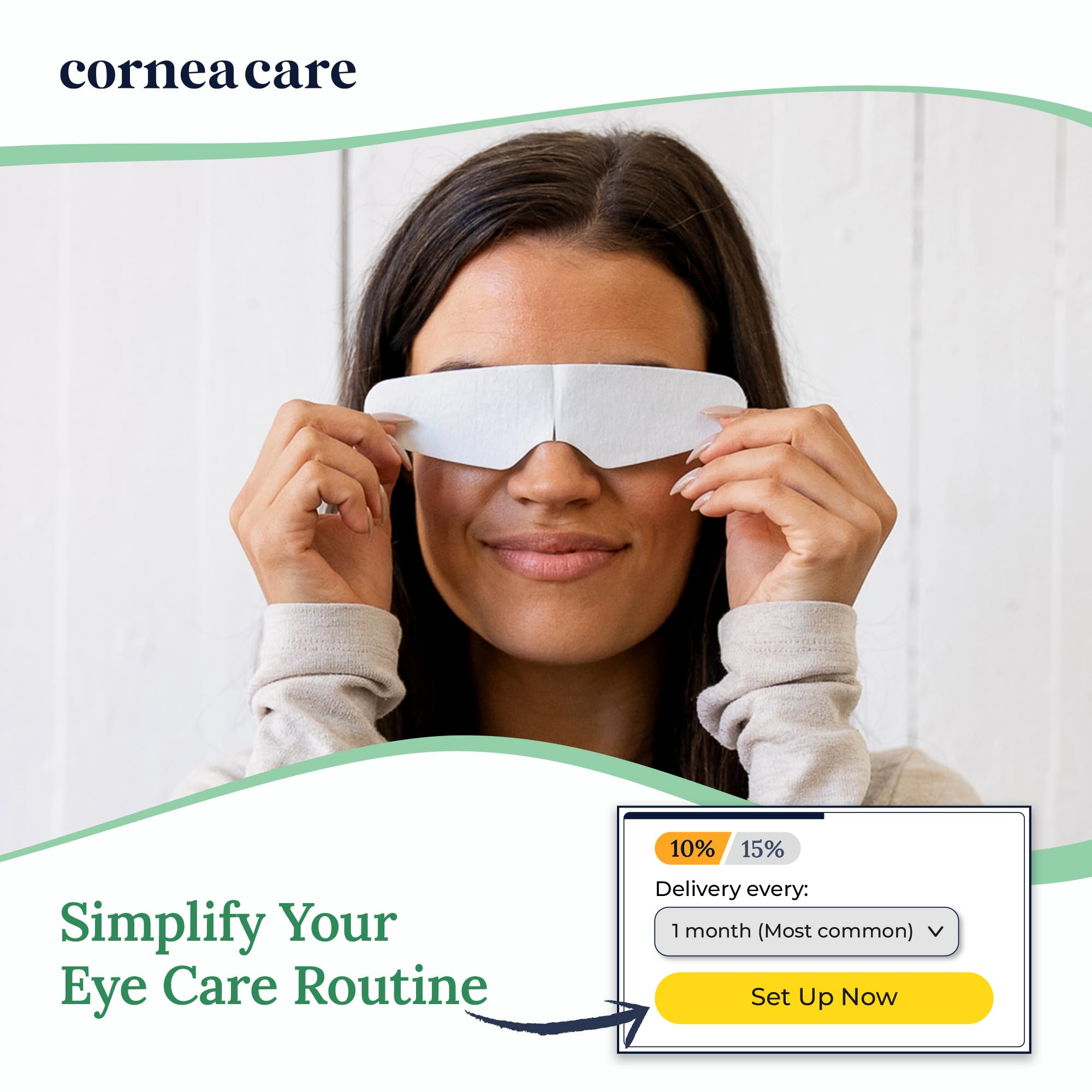 CorneaCare Rescue natural plant extracts with hydrogel for gentle antioxidant hydration.