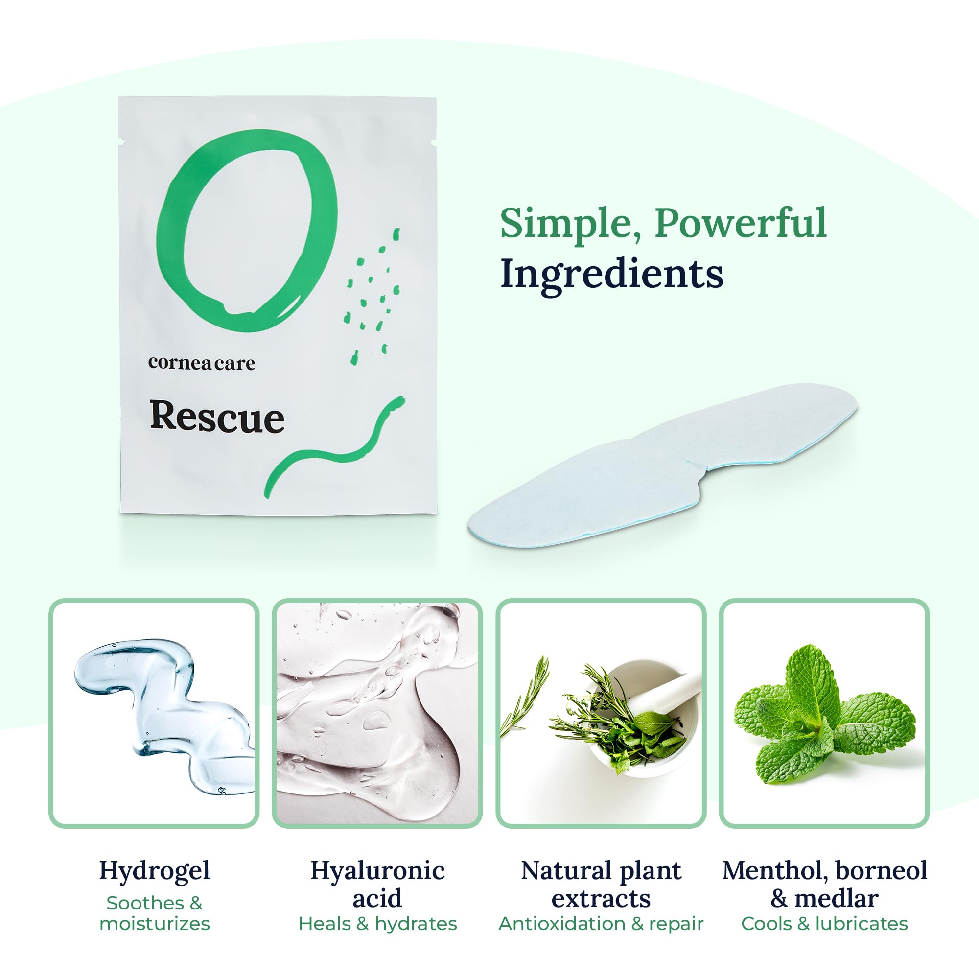 Skin around the eyes appears softened and refreshed after use.