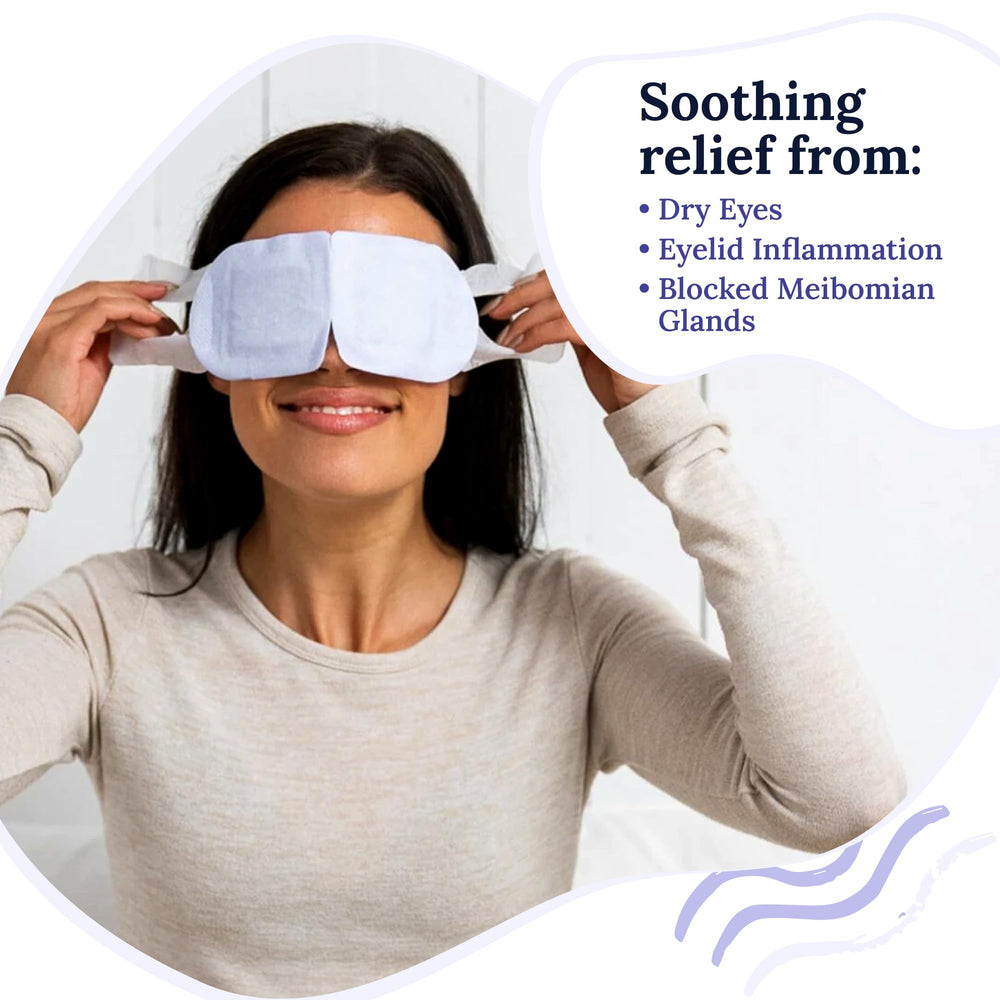 CorneaCare Rest activation close-up illustrating instant self-heating activation
