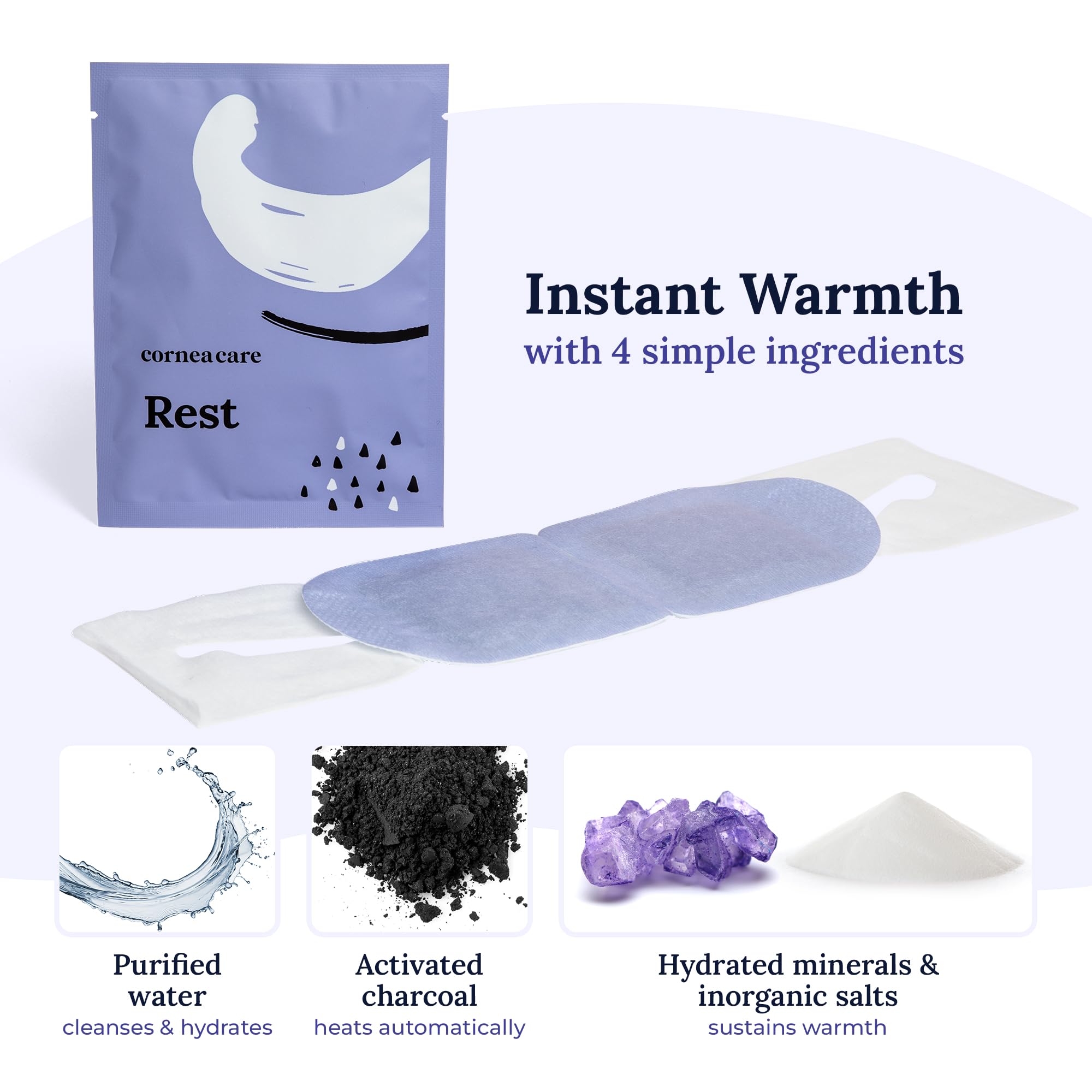 CorneaCare Rest no microwave required for convenient heat therapy