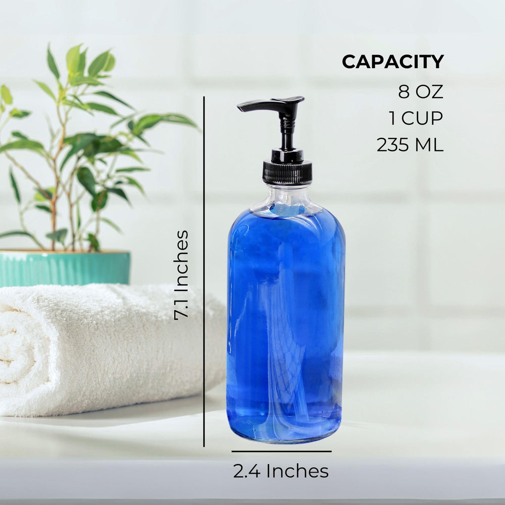 Cornucopia Brands bottle diameter is 2.4 inches for cabinet fit.