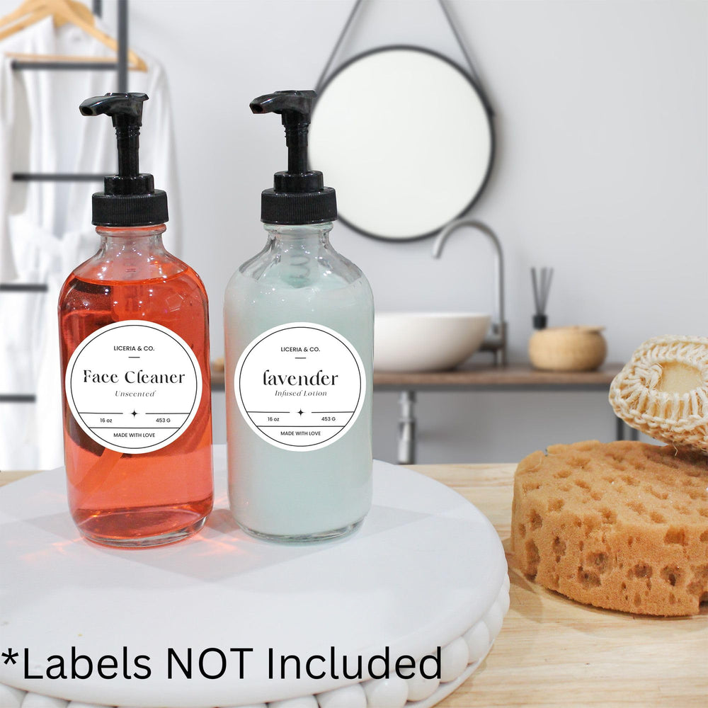 Cornucopia Brands bottle height is 7.1 inches for a compact spa-friendly size.