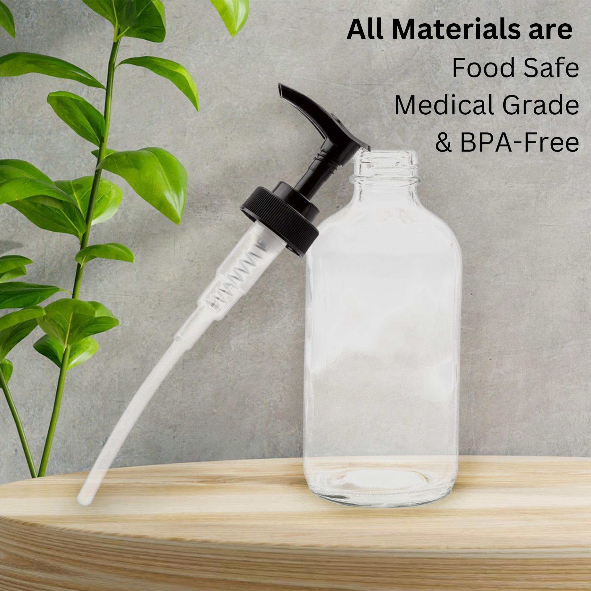 Cornucopia Brands versatile bottle ideal for essential oils, soaps, and lotions.