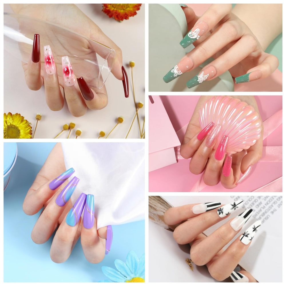 COSCELIA 35 colors gel polish spread enables seasonal nail designs.