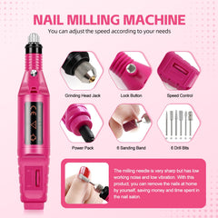 Coscelia acrylic nail kit drill tool for precise shaping.