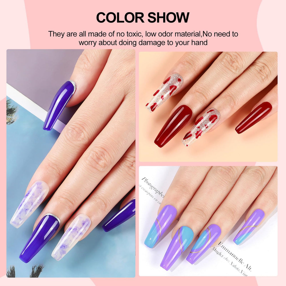 COSCELIA at-home manicure setup demonstrates convenience and salon-quality results