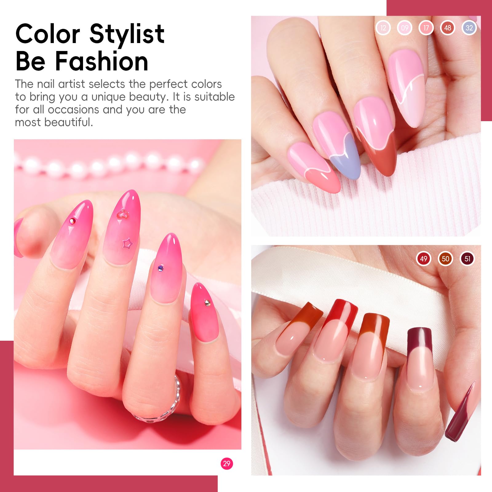 Coscelia deluxe set stays organized in storage box for easy DIY manicures