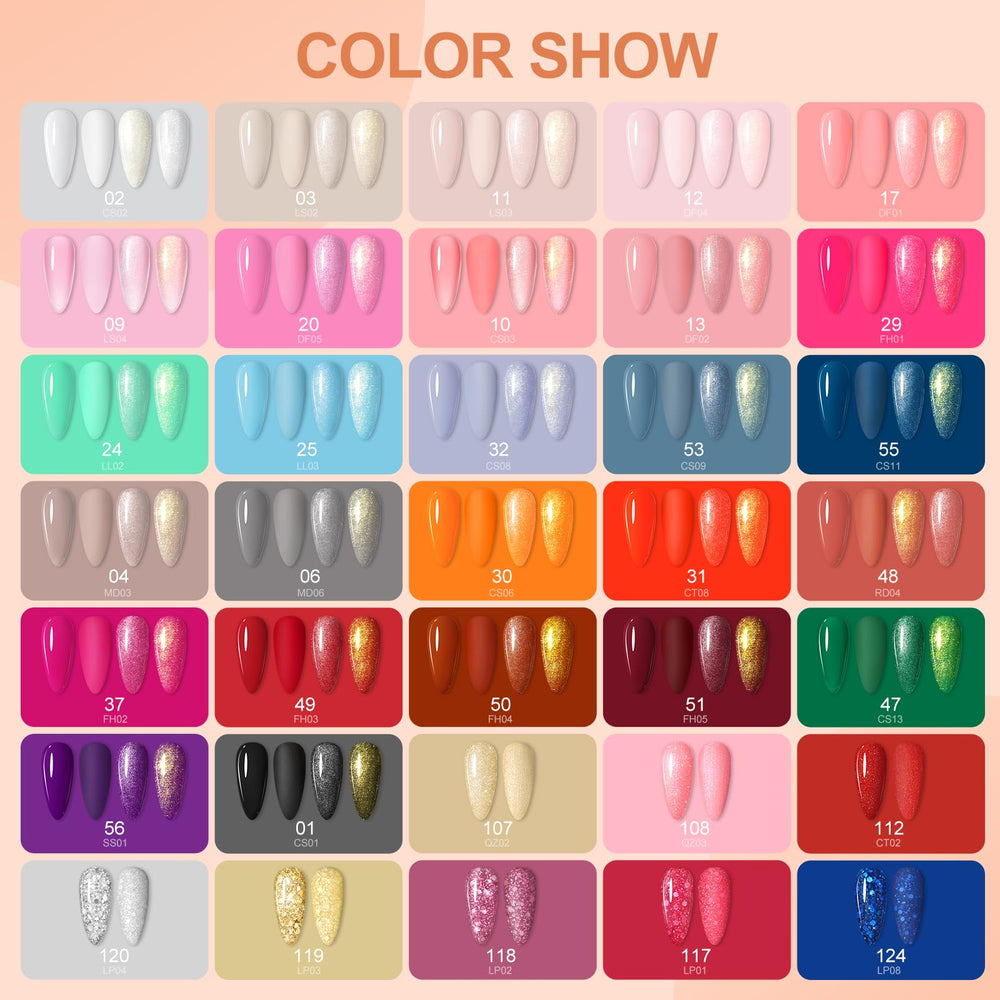 COSCELIA gel nail design starter kit for versatile DIY manicures.
