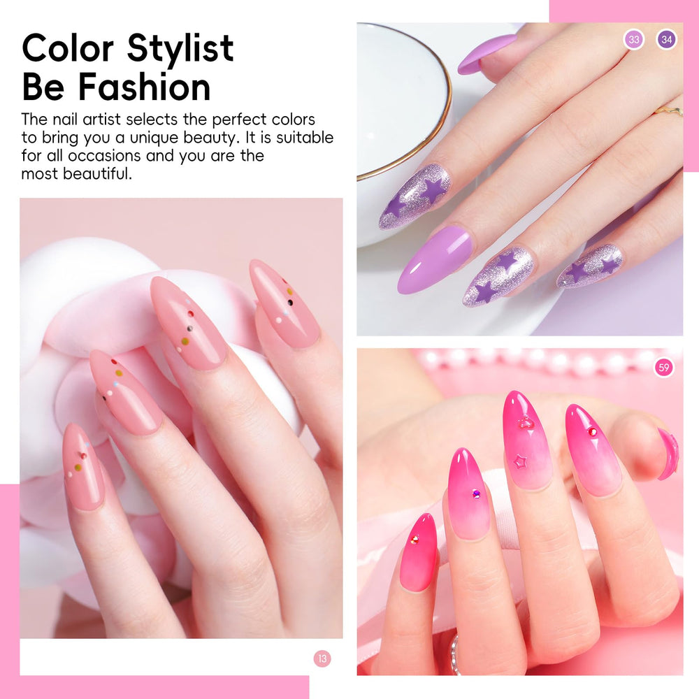 Coscelia gift-ready gel polish set is suitable for women, teens, girls