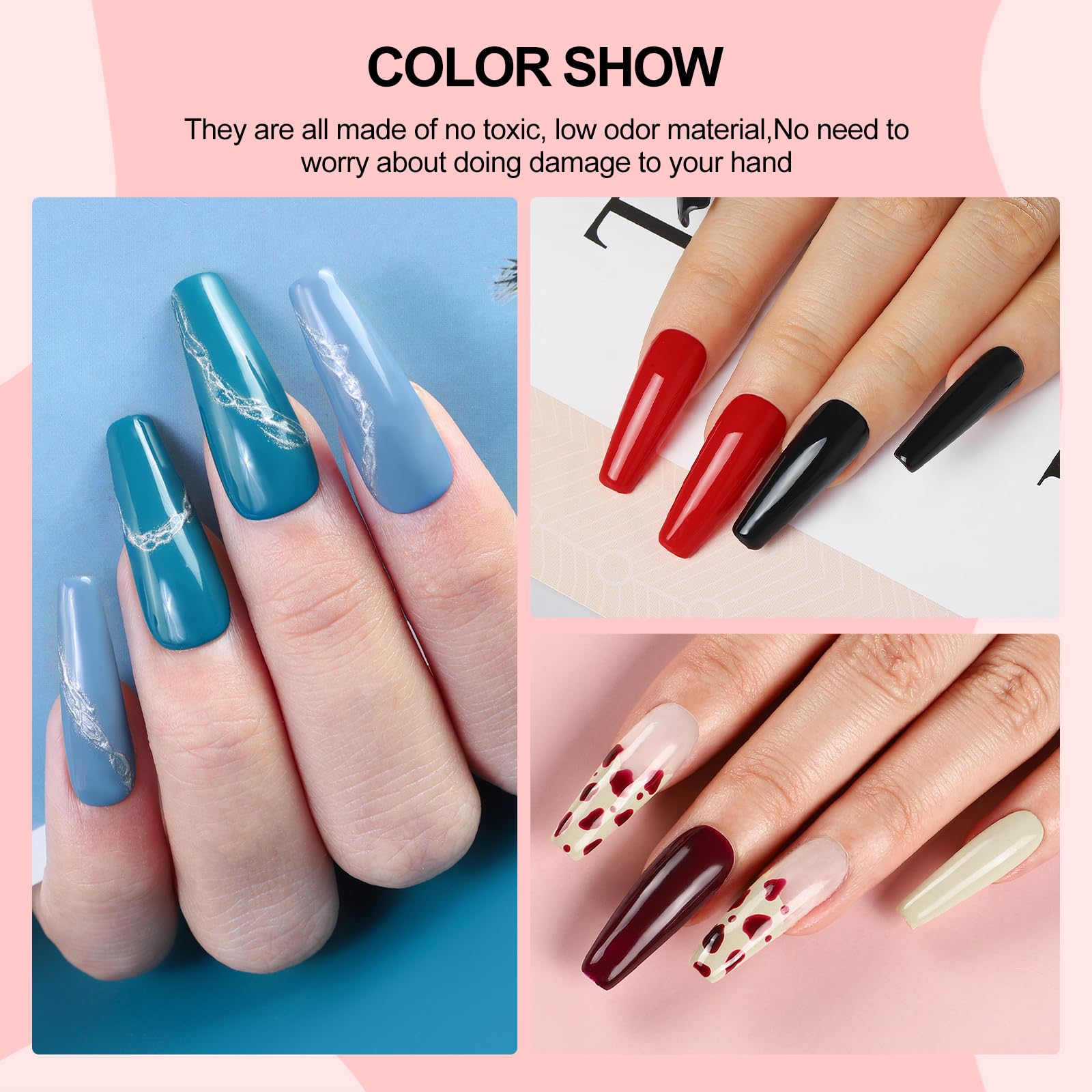 COSCELIA gift-ready gel nail kit for birthdays and holidays.
