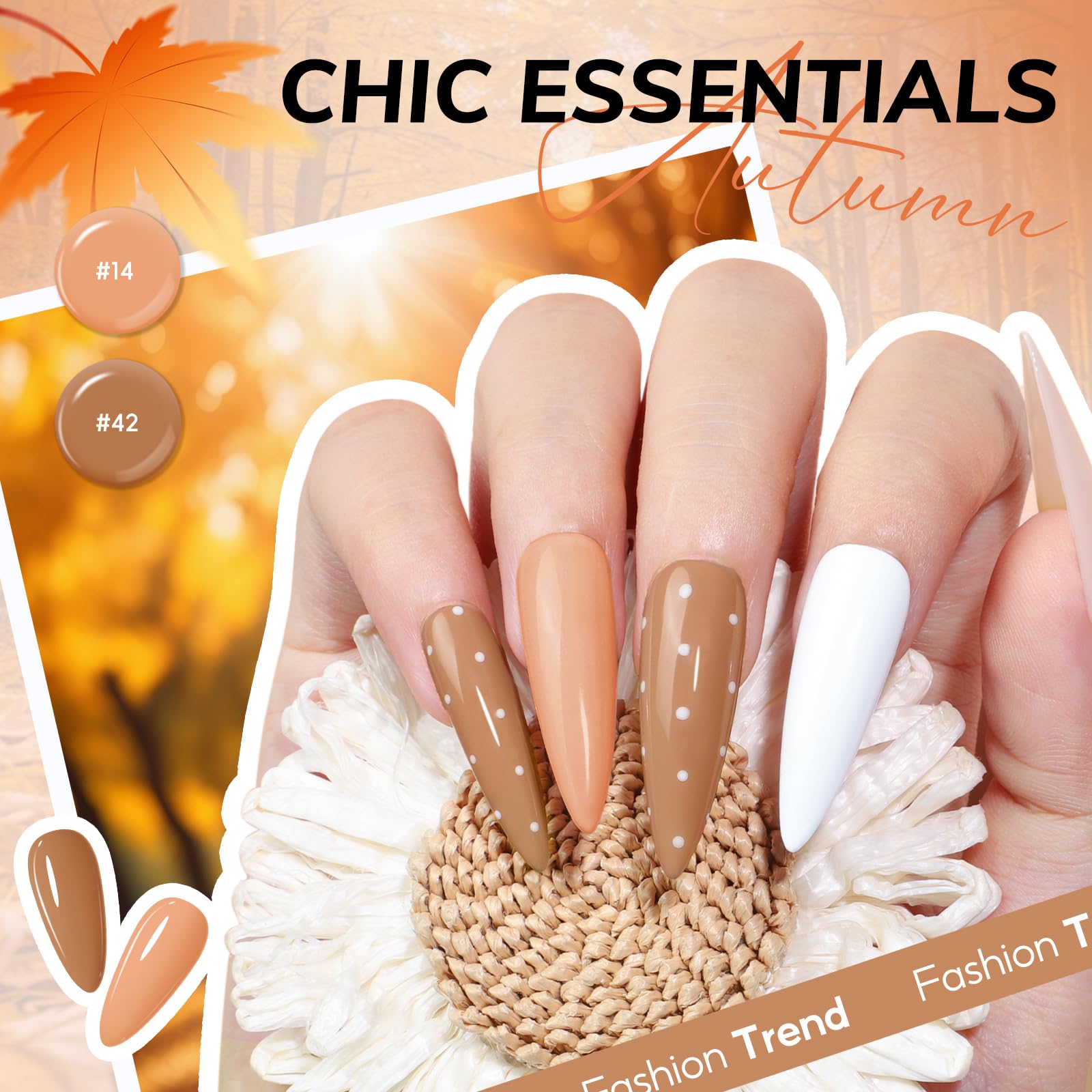 COSCELIA glitter-nail-decorations adds sparkling accents for festive nails.