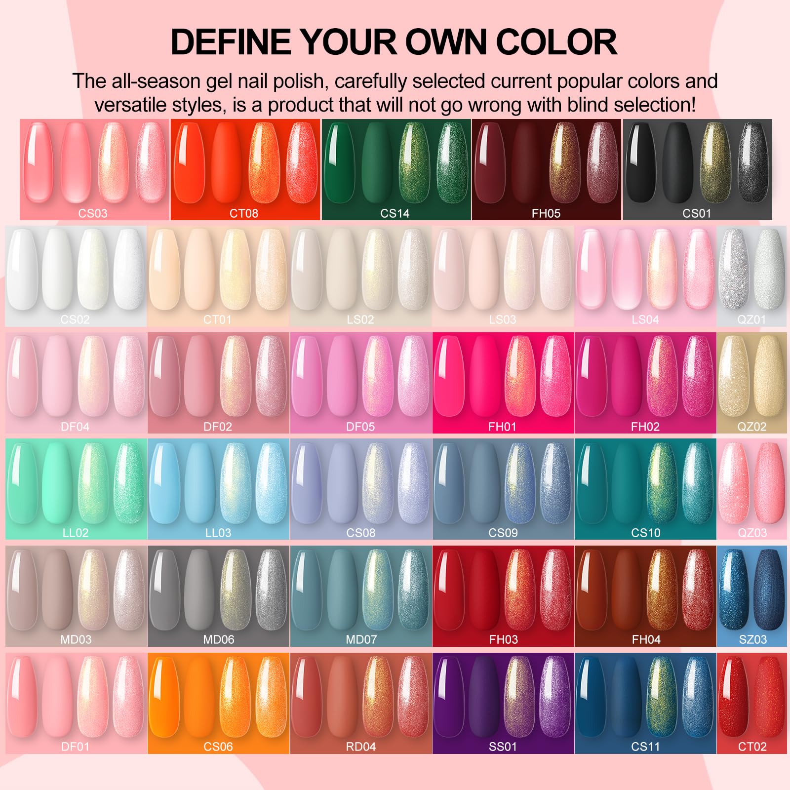 COSCELIA nail art tools set for creative designs and DIY nail art at home.