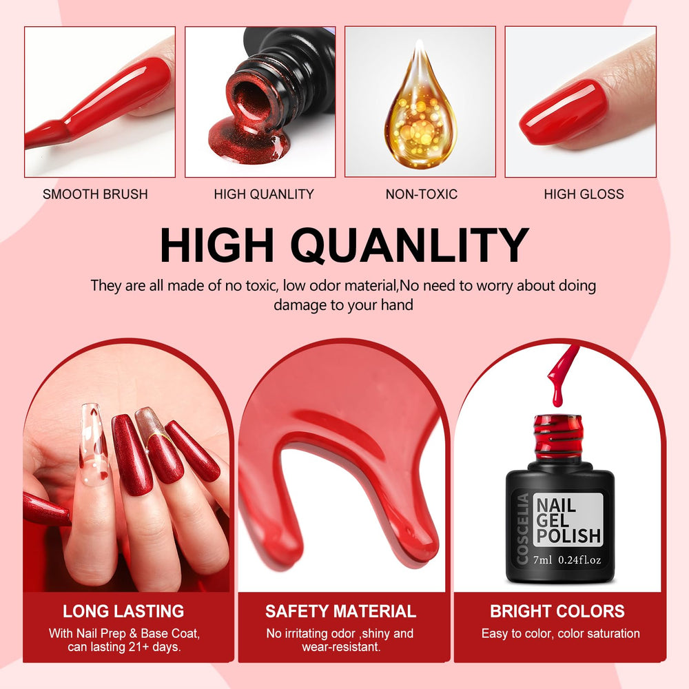 COSCELIA silky-resin polish with low odor for comfortable at-home use.