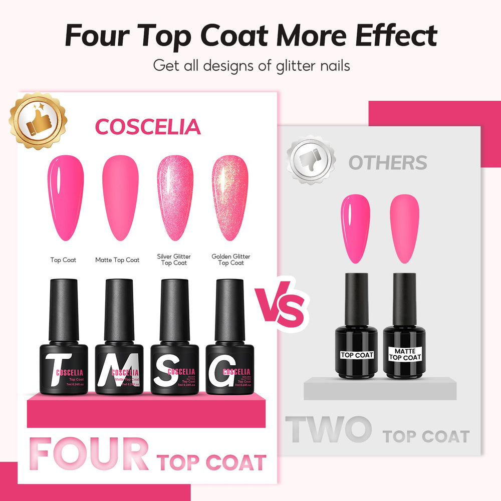 COSCELIA uv-light-automatic-sensing ensures consistent curing for gel nails.