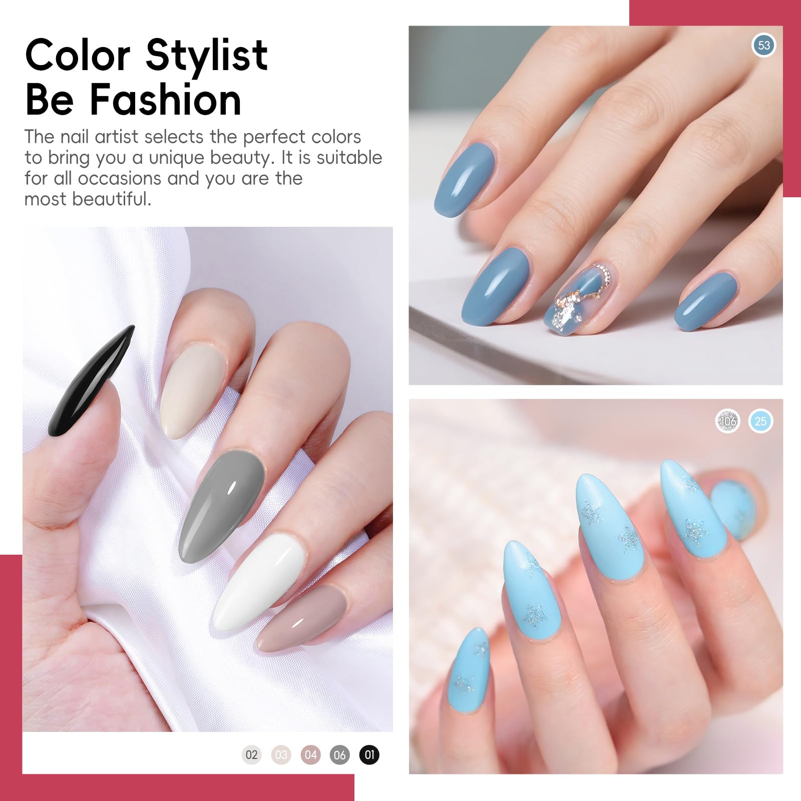 Coscelia winter color collection offers festive tones for holiday nails