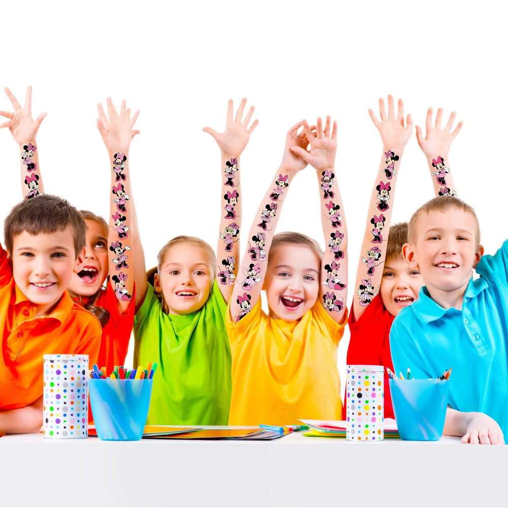Cosershow Minnie tattoos goody bags image highlights party favors for kids