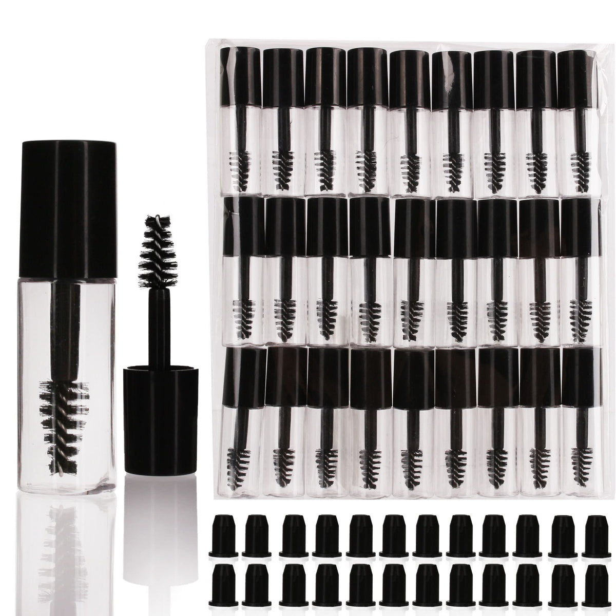 COSIDEA empty 3ml tube clear front view shows contents at a glance