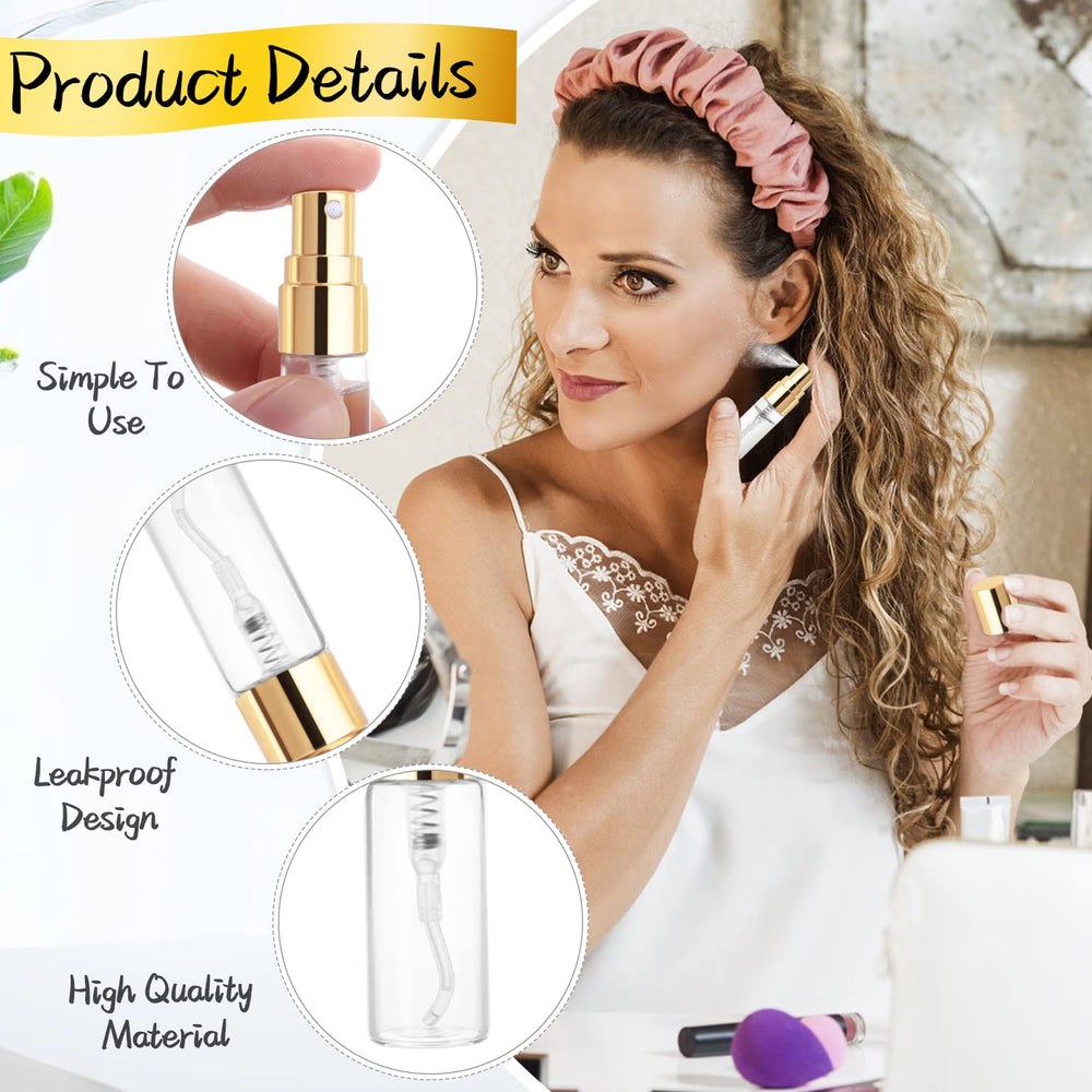 Cositina leak-proof mini bottle demonstrates secure sealing for handbags and luggage.
