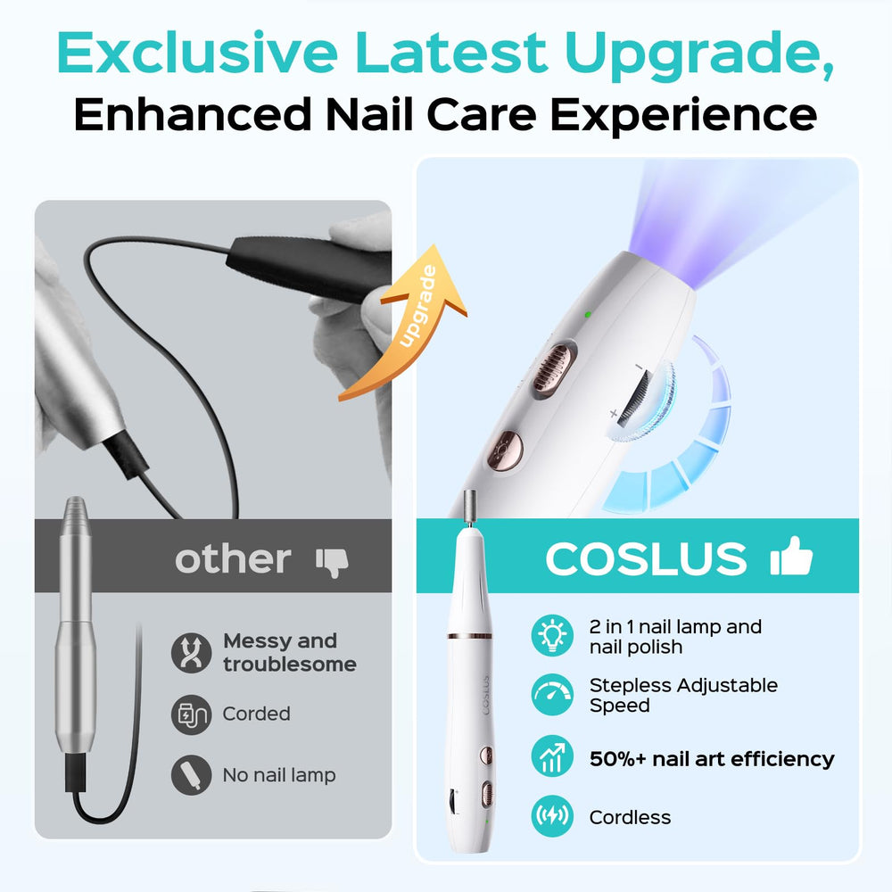 COSLUS speed dial close-up shows precise shaping and smoothing control.