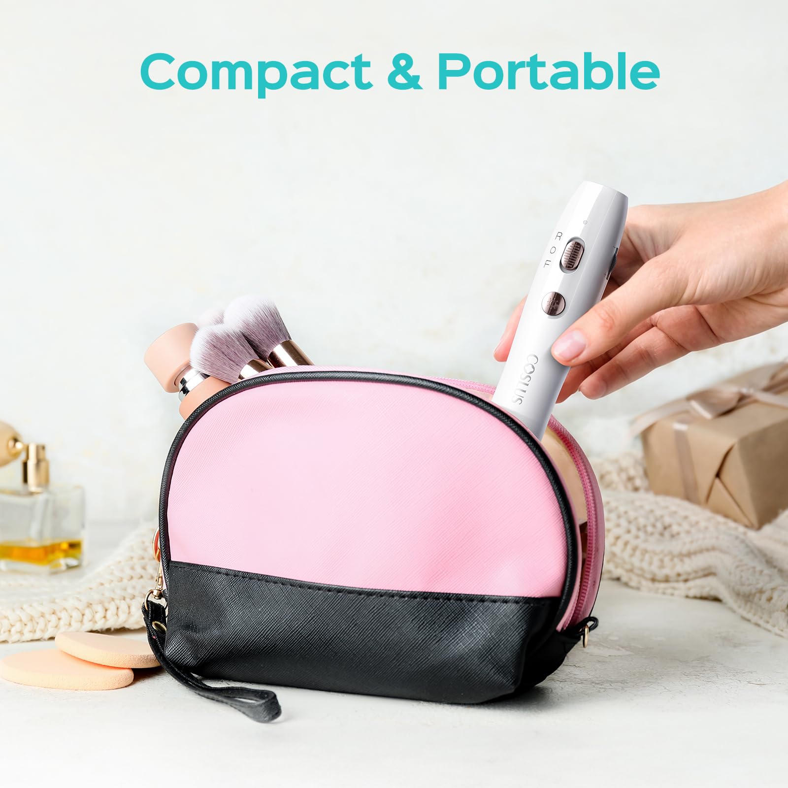 COSLUS travel-friendly compact profile suits dorm rooms and small spaces.