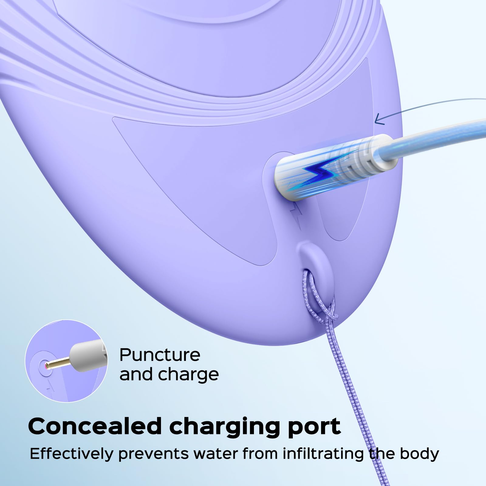 COSLUS dense bristles reach nose sides for full-face cleansing